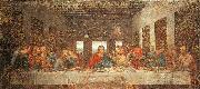  Leonardo  Da Vinci The Last Supper-l oil painting on canvas